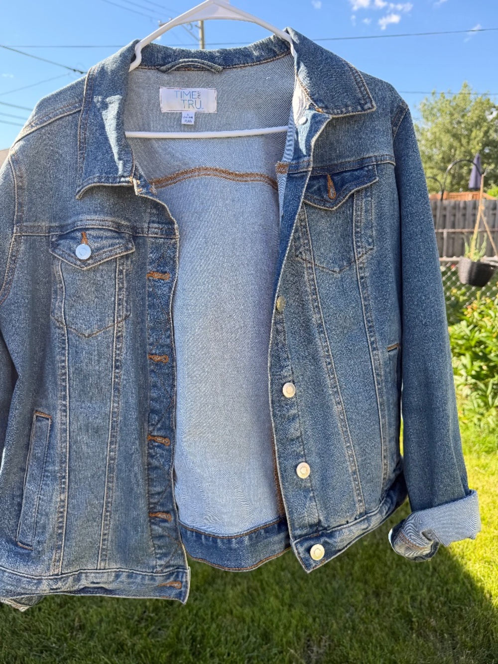 Wal-Mart Time and Tru Denim Jean Jacket